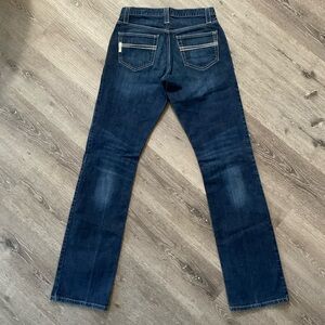 Cinch Carter 2.4 Bootcut Jeans Size 31 X 38 Dark Blue Colorway